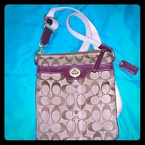 coach side bag